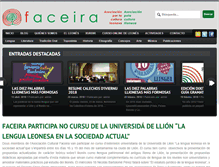 Tablet Screenshot of faceira.org